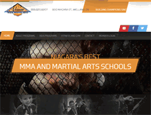 Tablet Screenshot of modernvisionmma.com